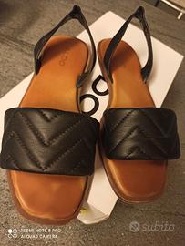 Sandali bassi neri donna n. 35