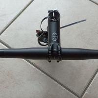 Manubrio bici da corsa, pipetta e distanziatori