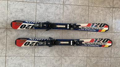 SCI SALOMON CROSSMAX 120 BAMBINO CON ATTACCHI