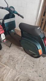 Vespa 50N 1989 Verde Petrolio Rara-19.000km-epoca 