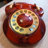 Rubrica telefonica rossa Vintage anni 80