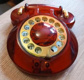 Rubrica telefonica rossa Vintage anni 80