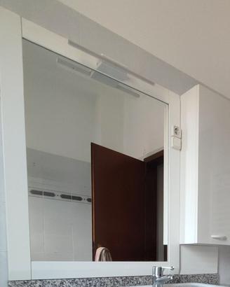 Specchio per bagno con armadietto laterale ...