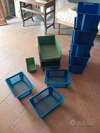 Cassette varie in plastica