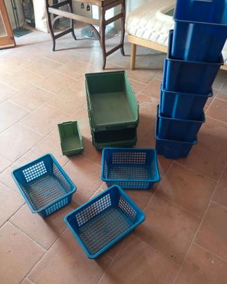 Cassette varie in plastica