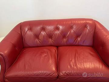 COPPIA DI DIVANI 2 POSTI TRAPUTANTO  STILE INGLESE