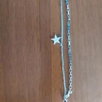 6 bracciali in acciaio