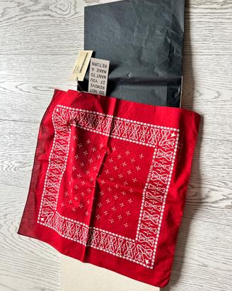 Bandana cotone rosso  GOLDEN GOOSE