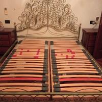 letto in ferro battuto 