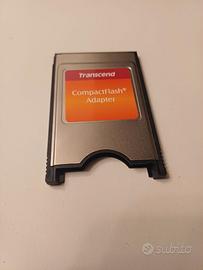 Adattatore TRANSCEND da CF a PCMCIA