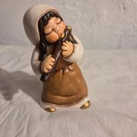 Suonatrice flauto presepe giubileo thun