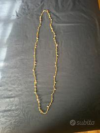 Collana da donna fatta a mano con uncinetto