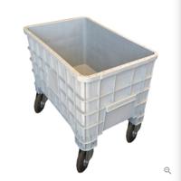 Cesta plastica con ruote