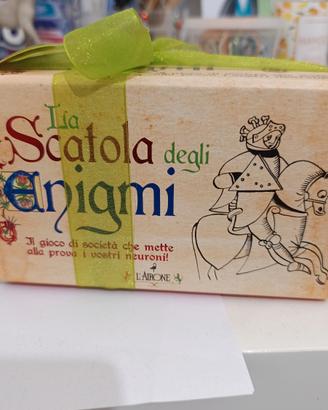 gioco di società "la scatola degli enigmi"