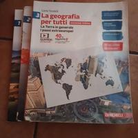 La Geografia per tutti (vol1+vol2+vol3) per scuola