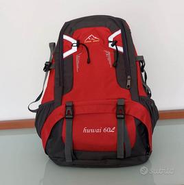 Zaino trekking nuovo 60 litri