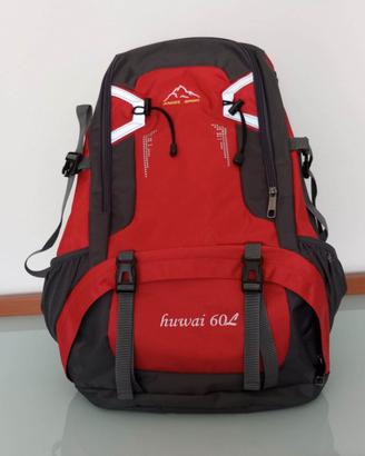 Zaino trekking nuovo 60 litri