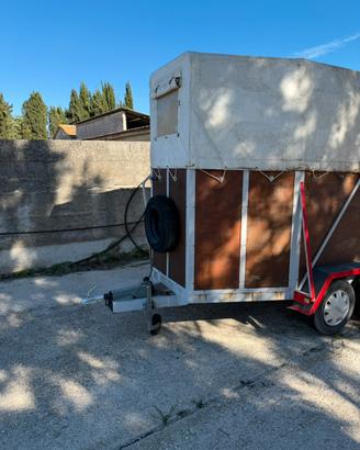 trailer cavallo 2 posti
