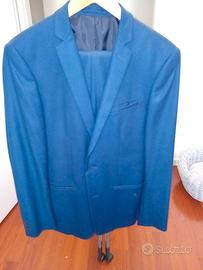 Abito Uomo ZARA MAN Blu Elettrico Slim Fit