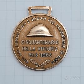 Medaglia Cinquantenario Della Vittoria 1918-1968