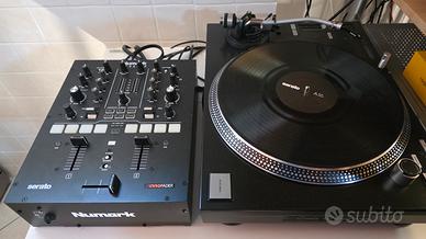 mixer numark scratch+giradischi reloop RP 7000mk2