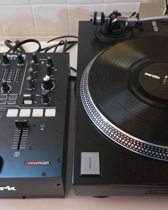 mixer numark scratch+giradischi reloop RP 7000mk2