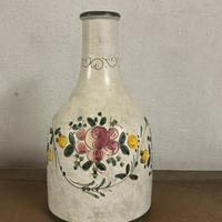 Vaso per fiori in ceramica dipinto a mano