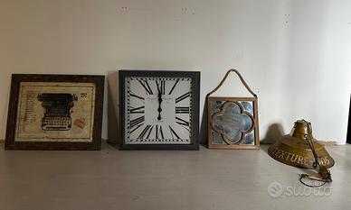 Lotto Dialma Brown quadro-orologio-specchio-lampad
