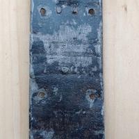 Antico chiavistello in ferro battuto