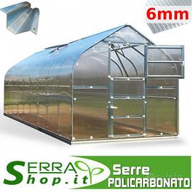 Serra policarbonato casetta orto giardino tunnel