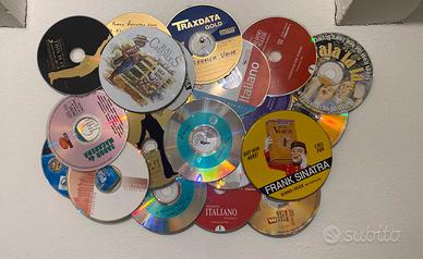 Collage di CD vintage