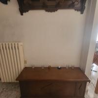 Mensola antica intagliata + cassapanca