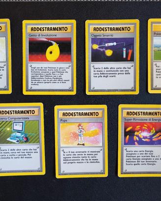 Carte Pokemon Addestramenti Rari Set Base 