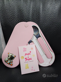 Battesimo - Astuccio posate in argento