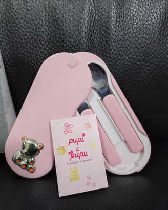 Battesimo - Astuccio posate in argento