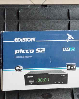 Decoder Satellitare  picco S2 Full HD DVB-S2 Wi-Fi