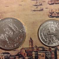 DITTICO-"V CENTENARIO DELLA SCOPERTA DELL' AMERICA