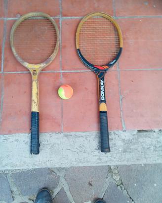 racchetta da tennis e  beach trnnis