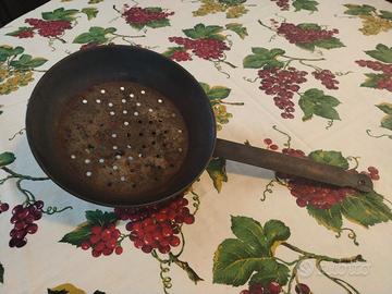 padella vintage castagne