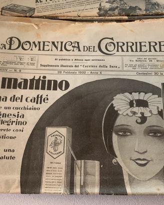 Riviste della domenica del corriere 1932/1939