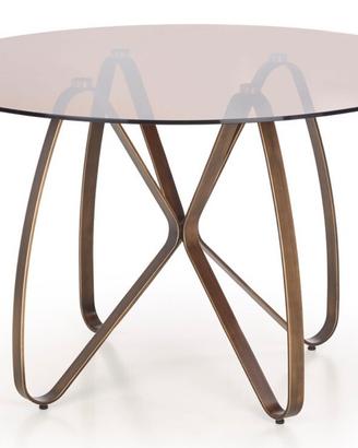 Tavolo tondo in vetro 120 cm