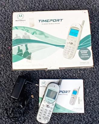 Cellulare Motorola Timeport con scatola libretto