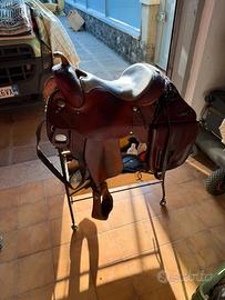 Sella Americana per cavallo