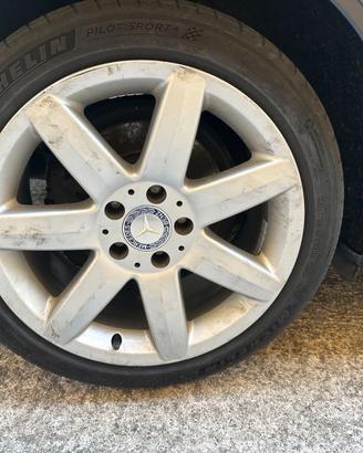 4 Cerchi in Lega 17" Originali Mercedes-Benz SL