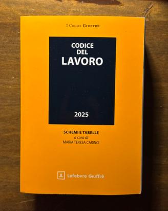 Codice del lavoro - Giuffrè 2025