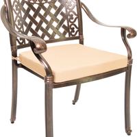 Sedia giardino alluminio pressofuso modello Madrid