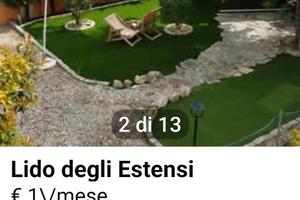 Villetta lido degli estensi