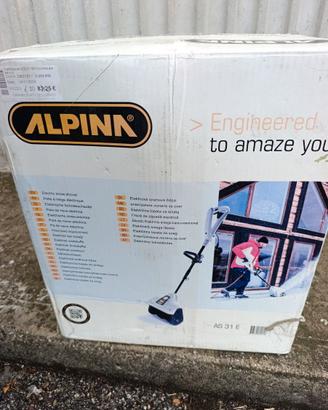 Spazzaneve elettrico Alpina AS 31 E