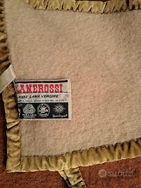 Coperta - Marca Lanerossi 100% lana vergine