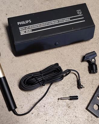 Microfono Philips per sala registrazione